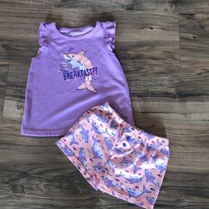 Toddler Girl’s Oshkosh Pajama Set